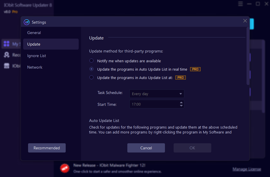 auto-update-list-settings